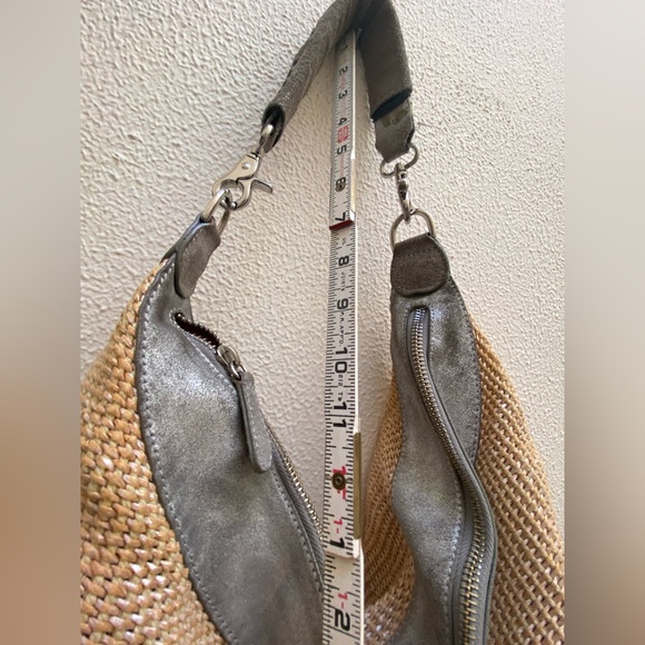 Anthropologie Tano Tan Woven Shoulder Bag Large Purse - Picture 12 of 17